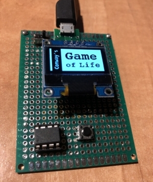 Game of Life on an ATTiny85