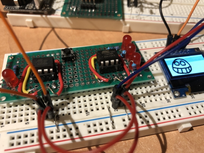 I2C libraries for attiny85-like AVR micros